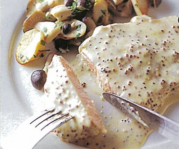 マイユレシピ 豚のソテー 〜マスタードクリームソース〜